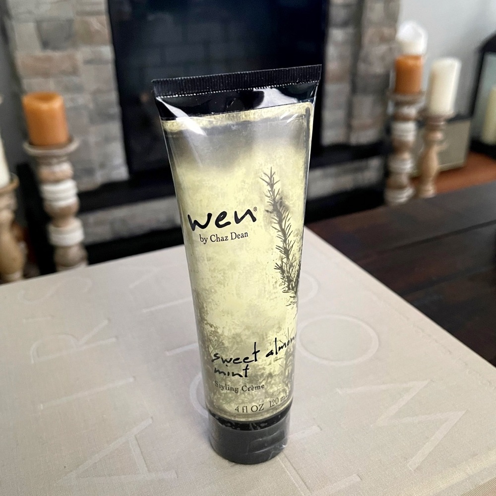 New! Wen by chaz dean sweet almond mint styling creme 4 fl oz